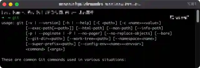 Git in macOS Terminal